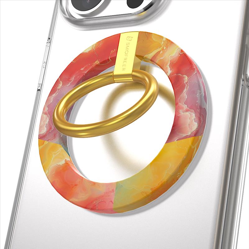 Gold magnetic phone grip