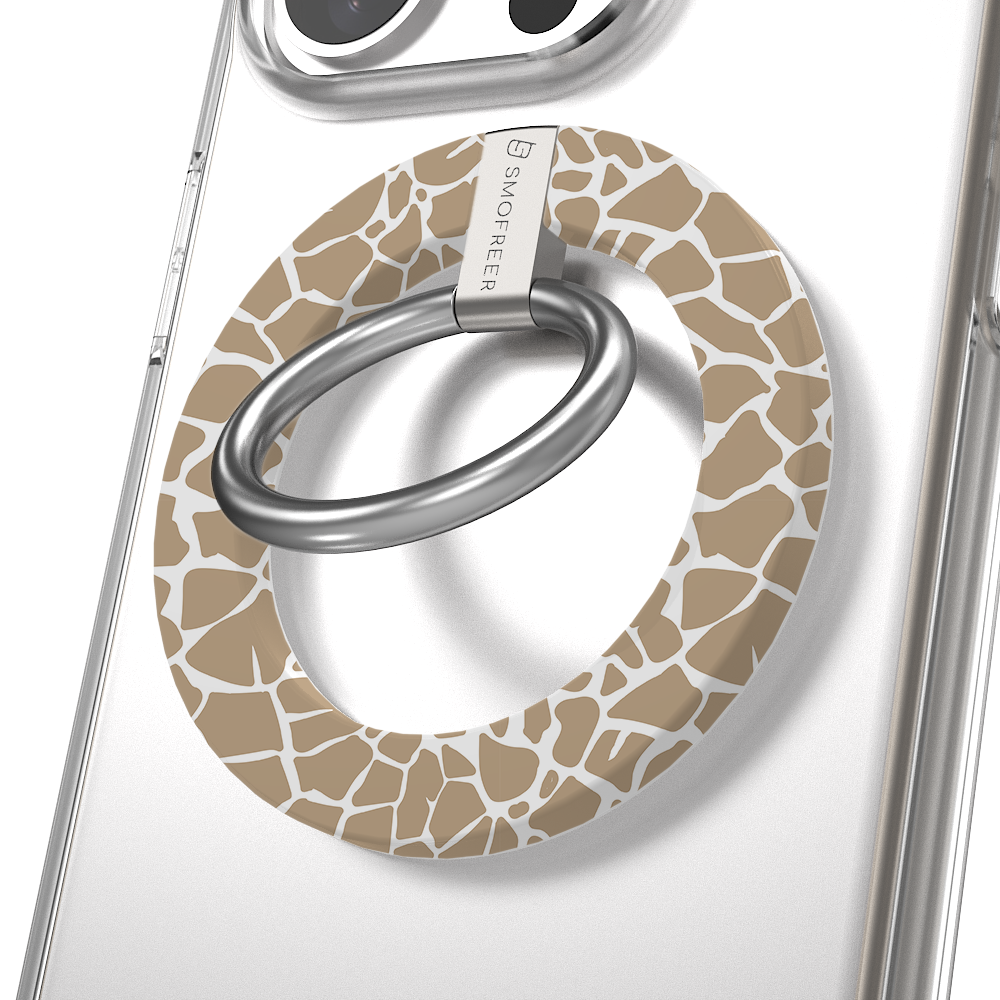 Leopard magnetic phone grip